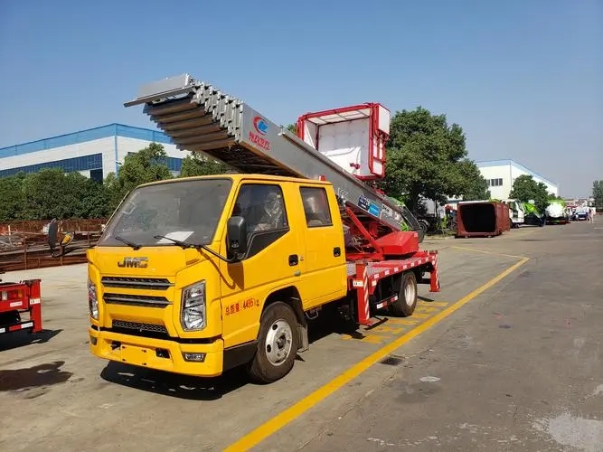 天柱附近云梯车出租 砂石搬运