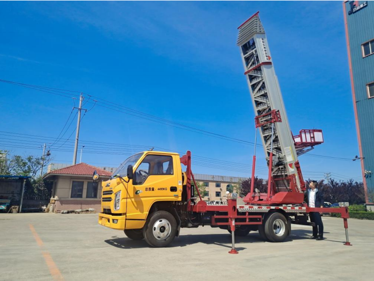 天柱常年租赁32米云梯车